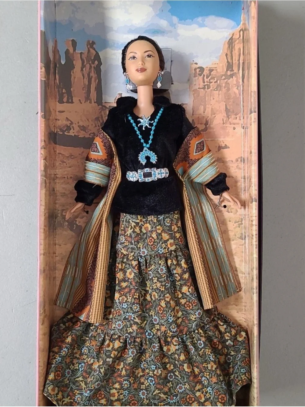 2004 Mattel Barbie Dolls of the World: Princess of the Navajo items.